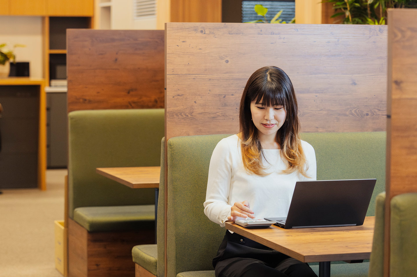 ワークライフバランスと成長を両立できる、<br />
長く自分の人生を預けられる会社。